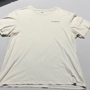 Fish Hippie Men's Off-White Short Sleeve Tee